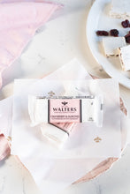 Load image into Gallery viewer, Cranberry &amp; Almond Handmade Honey Nougat 50g Bar
