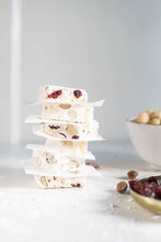 Load image into Gallery viewer, Cranberry &amp; Almond Handmade Honey Nougat 50g Bar
