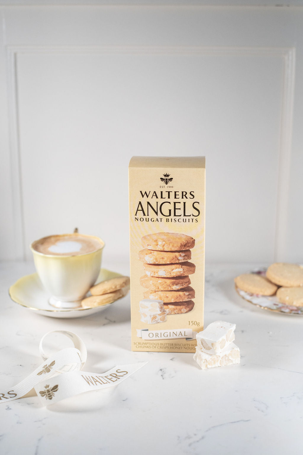 Angels Honey Nougat Biscuits - Original 150g